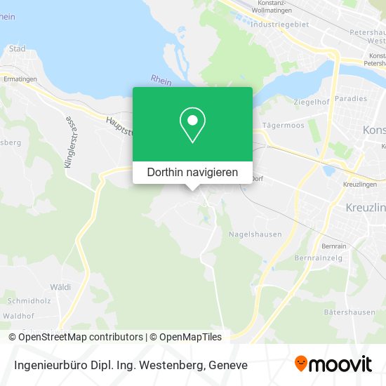 Ingenieurbüro Dipl. Ing. Westenberg Karte