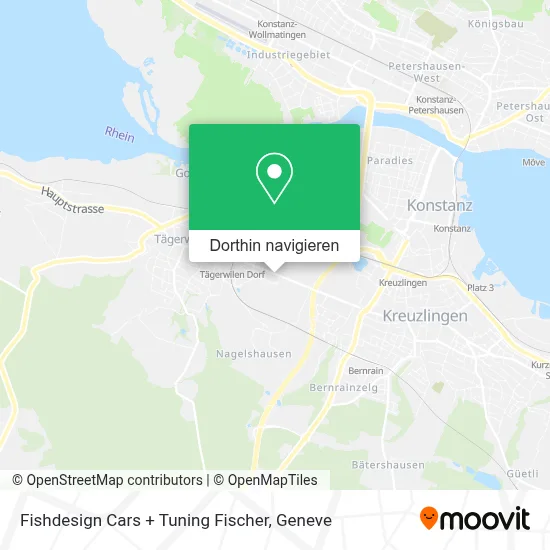 Fishdesign Cars + Tuning Fischer Karte