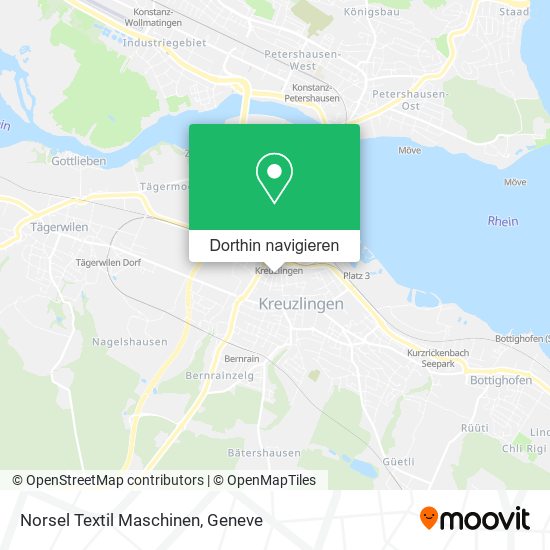 Norsel Textil Maschinen Karte
