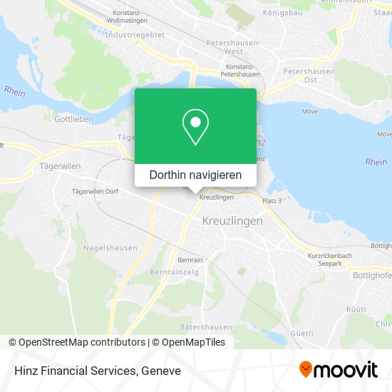 Hinz Financial Services Karte