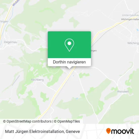 Matt Jürgen Elektroinstallation Karte