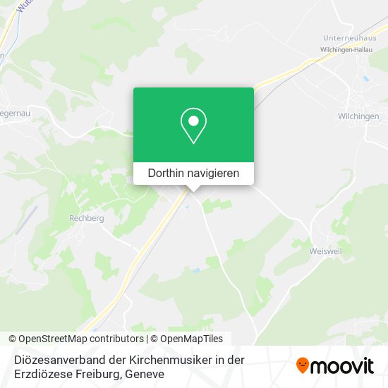 Diözesanverband der Kirchenmusiker in der Erzdiözese Freiburg Karte