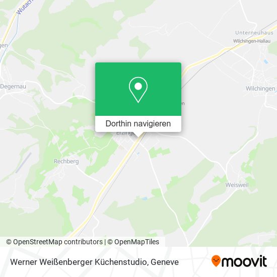 Werner Weißenberger Küchenstudio Karte