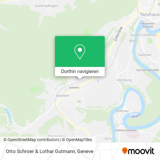 Otto Schroer & Lothar Gutmann Karte
