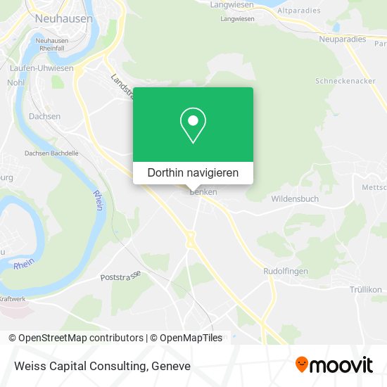 Weiss Capital Consulting Karte
