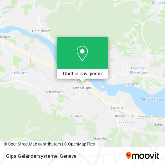 Gipa Geländersysteme Karte