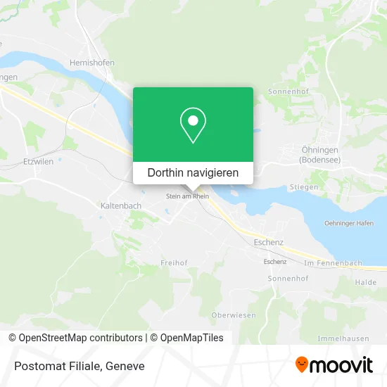 Postomat Filiale Karte