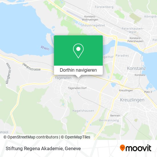 Stiftung Regena Akademie Karte