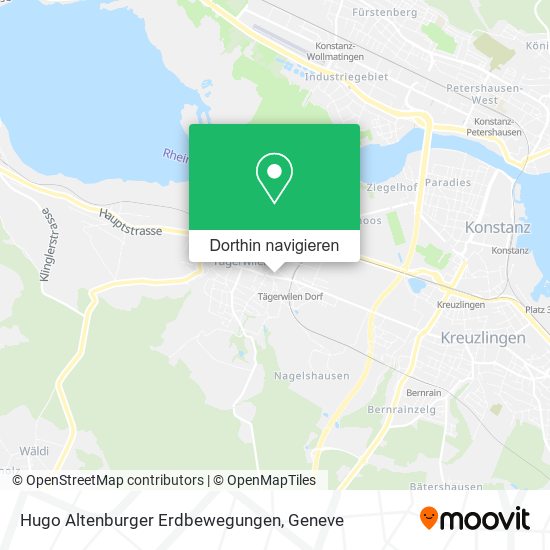 Hugo Altenburger Erdbewegungen Karte
