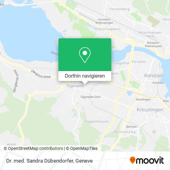 Dr. med. Sandra Dübendorfer Karte