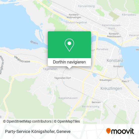 Party-Service Königshofer Karte