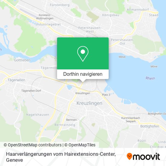 Haarverlängerungen vom Hairextensions-Center Karte