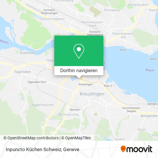 Inpuncto Küchen Schweiz Karte