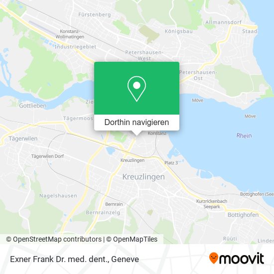 Exner Frank Dr. med. dent. Karte
