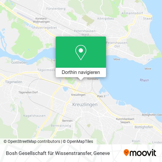Bosh Gesellschaft für Wissenstransfer Karte