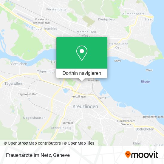 Frauenärzte im Netz Karte