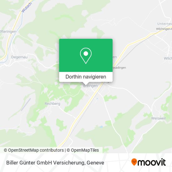 Biller Günter GmbH Versicherung Karte