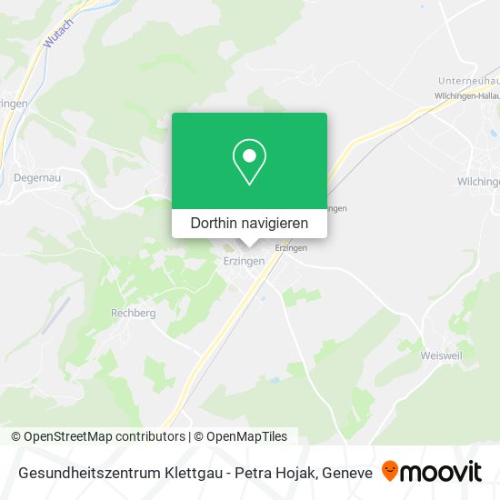 Gesundheitszentrum Klettgau - Petra Hojak Karte
