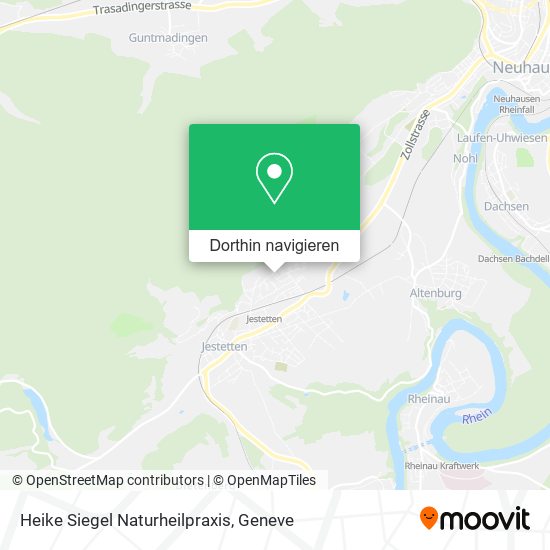 Heike Siegel Naturheilpraxis Karte