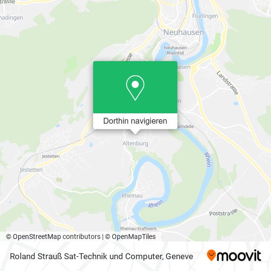 Roland Strauß Sat-Technik und Computer Karte
