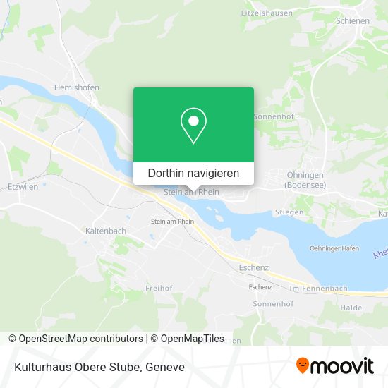 Kulturhaus Obere Stube Karte