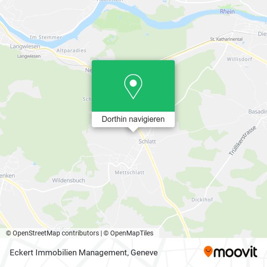 Eckert Immobilien Management Karte