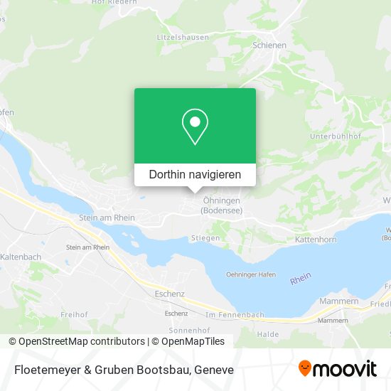 Floetemeyer & Gruben Bootsbau Karte
