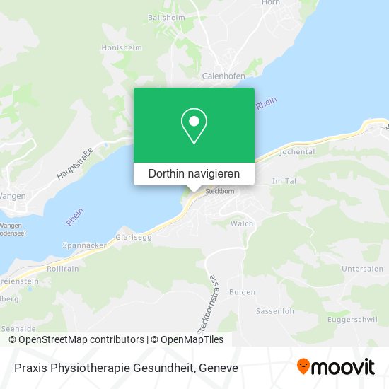 Praxis Physiotherapie Gesundheit Karte