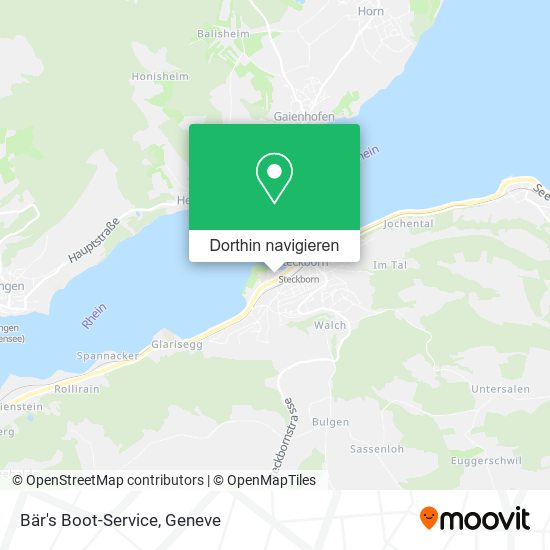 Bär's Boot-Service Karte
