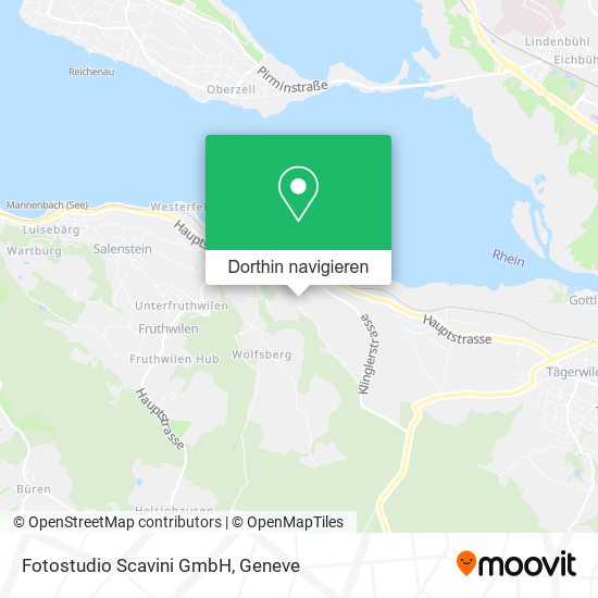 Fotostudio Scavini GmbH Karte