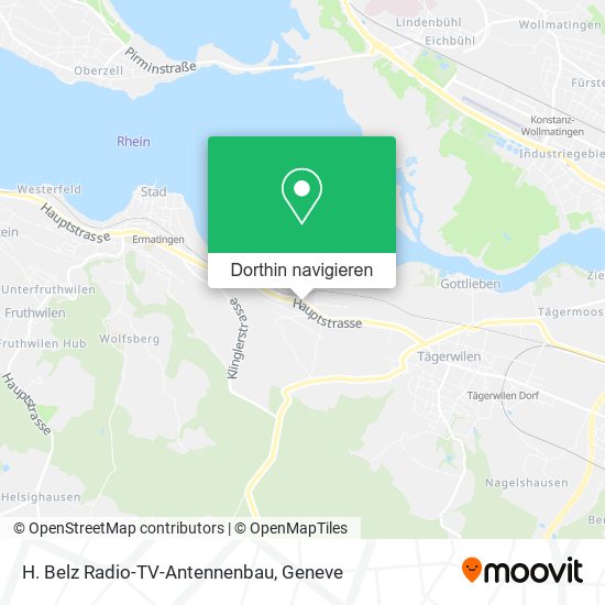 H. Belz Radio-TV-Antennenbau Karte