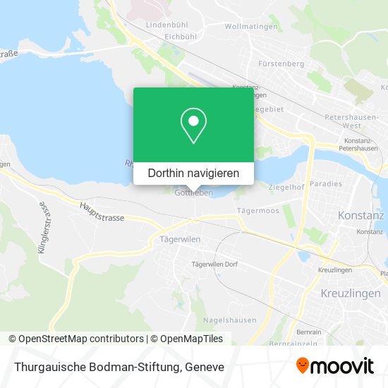Thurgauische Bodman-Stiftung Karte