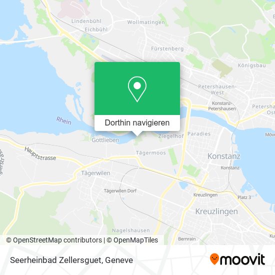 Seerheinbad Zellersguet Karte