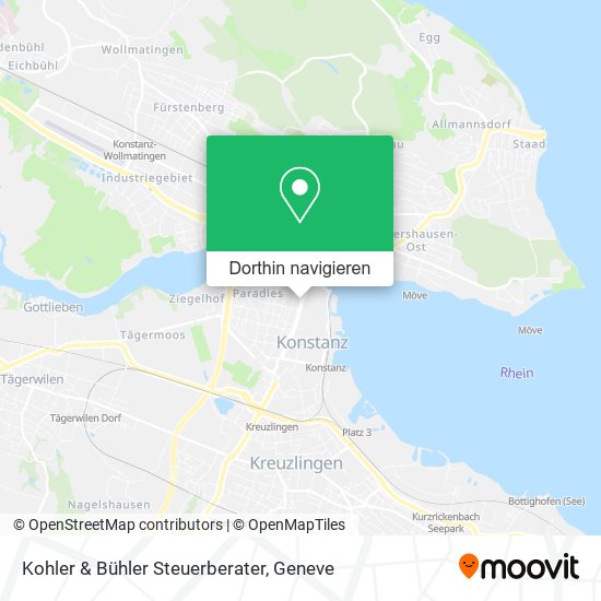 Kohler & Bühler Steuerberater Karte