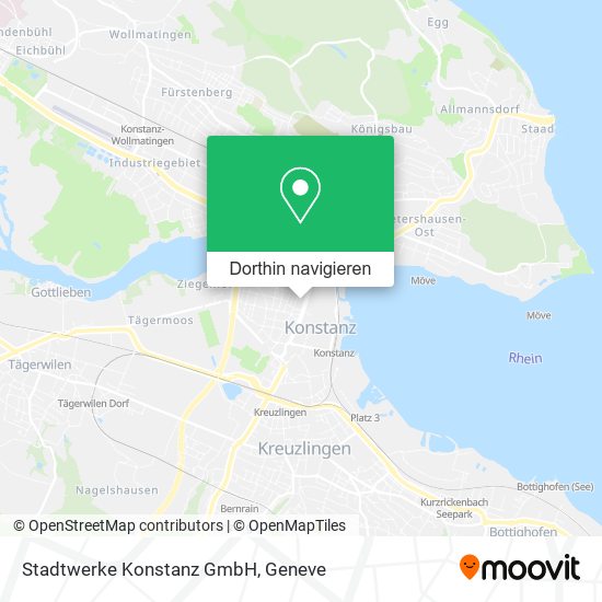 Stadtwerke Konstanz GmbH Karte