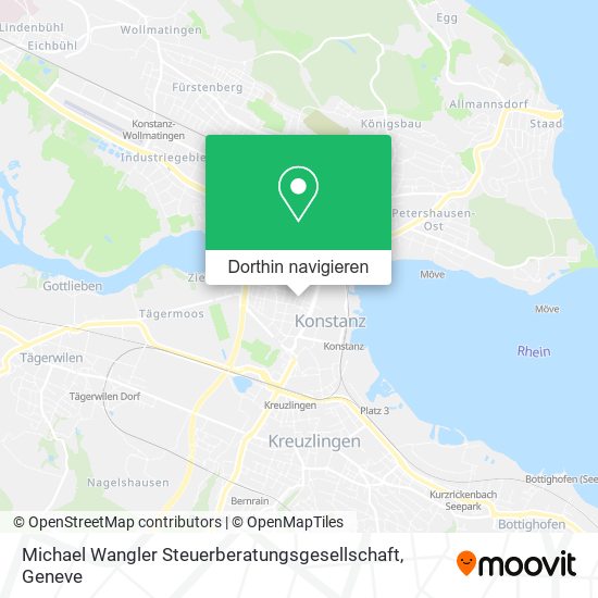 Michael Wangler Steuerberatungsgesellschaft Karte