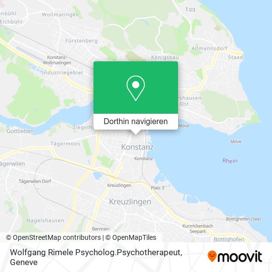 Wolfgang Rimele Psycholog.Psychotherapeut Karte