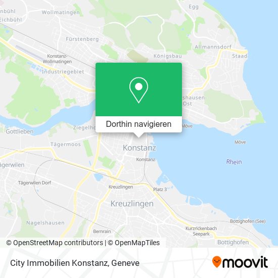 City Immobilien Konstanz Karte