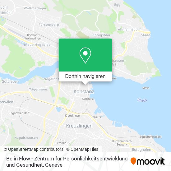 Be in Flow - Zentrum für Persönlichkeitsentwicklung und Gesundheit Karte