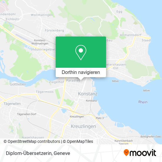 Diplom-Übersetzerin Karte