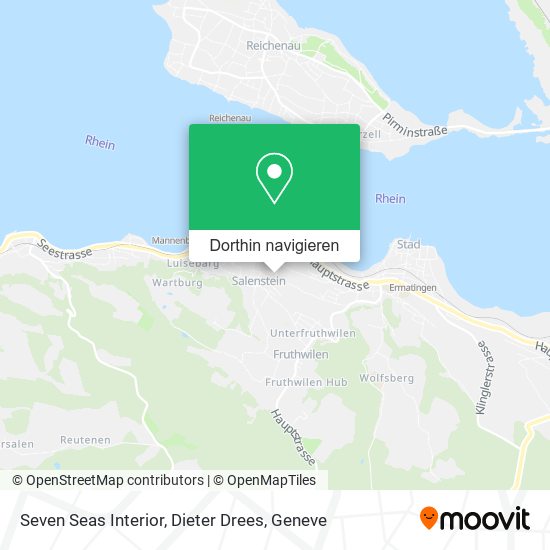 Seven Seas Interior, Dieter Drees Karte