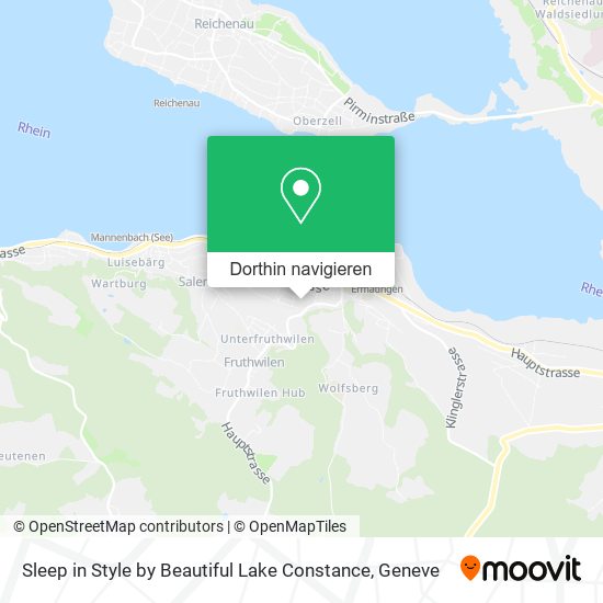 Sleep in Style by Beautiful Lake Constance Karte