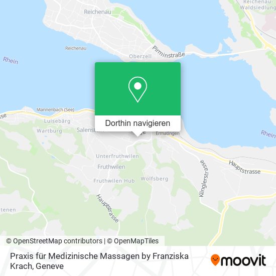 Praxis für Medizinische Massagen by Franziska Krach Karte