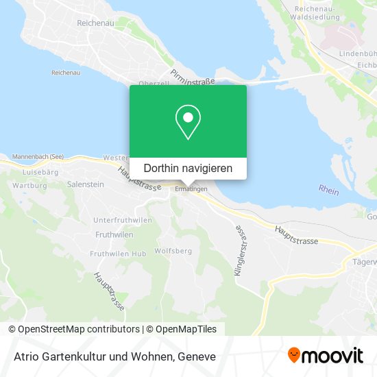 Atrio Gartenkultur und Wohnen Karte