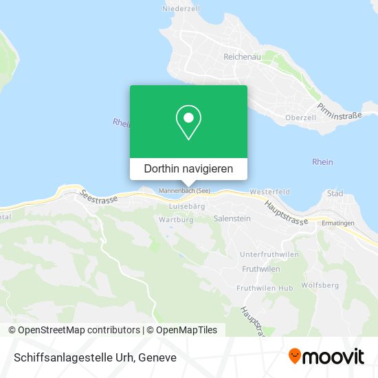Schiffsanlagestelle Urh Karte