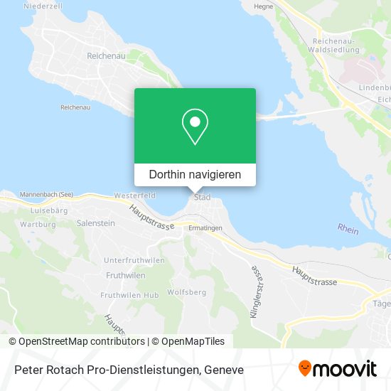 Peter Rotach Pro-Dienstleistungen Karte