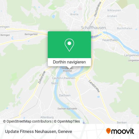 Update Fitness Neuhausen Karte