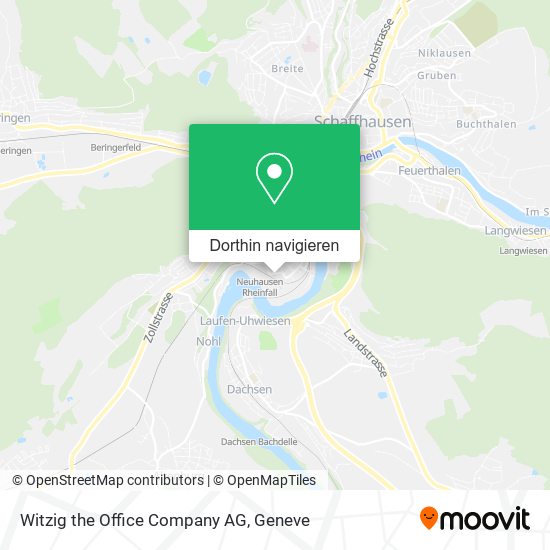 Witzig the Office Company AG Karte