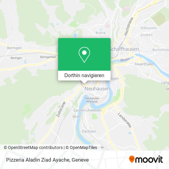 Pizzeria Aladin Ziad Ayache Karte