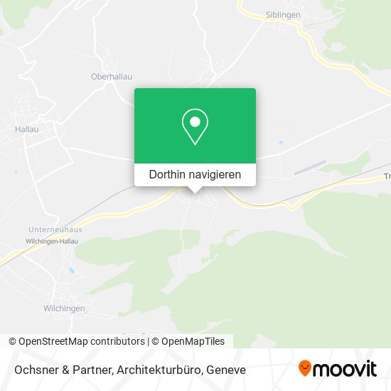 Ochsner & Partner, Architekturbüro Karte